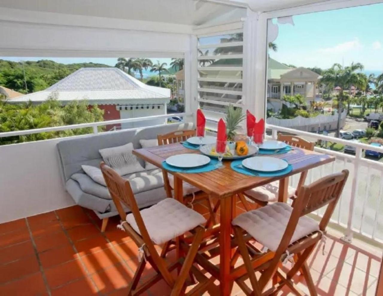 Studio Mojito Vue Mer,Piscine Avec Cuve Eau Et Acces Plage Et Piscine Anse Des Rochers Saint-Francois  Kültér fotó